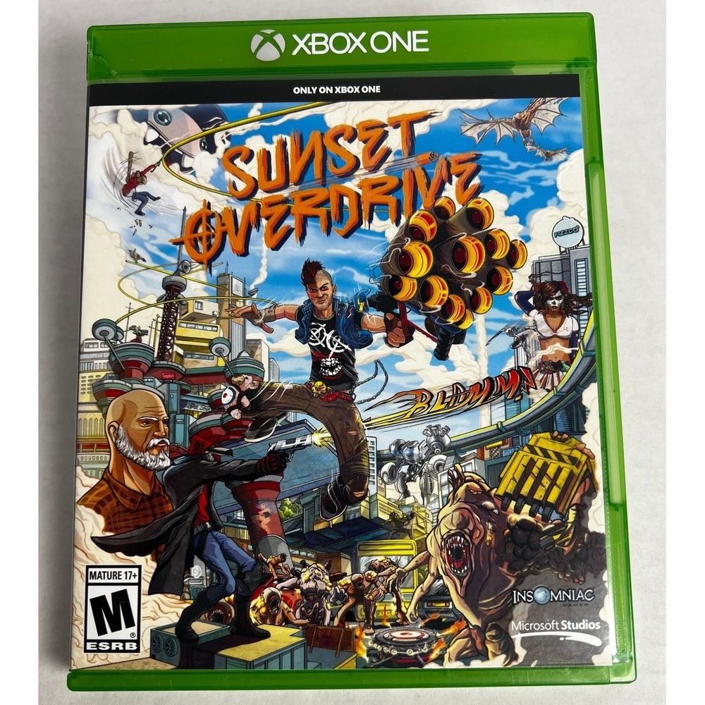 Sunset‎ Overdrive Xbox One Microsoft Studios Insomniac Games Action Shooter Disc